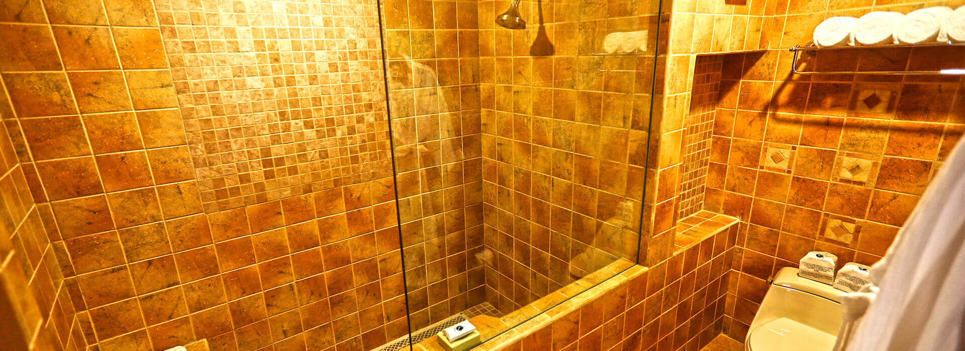 ample bathroom in the royal haciendas junior suite