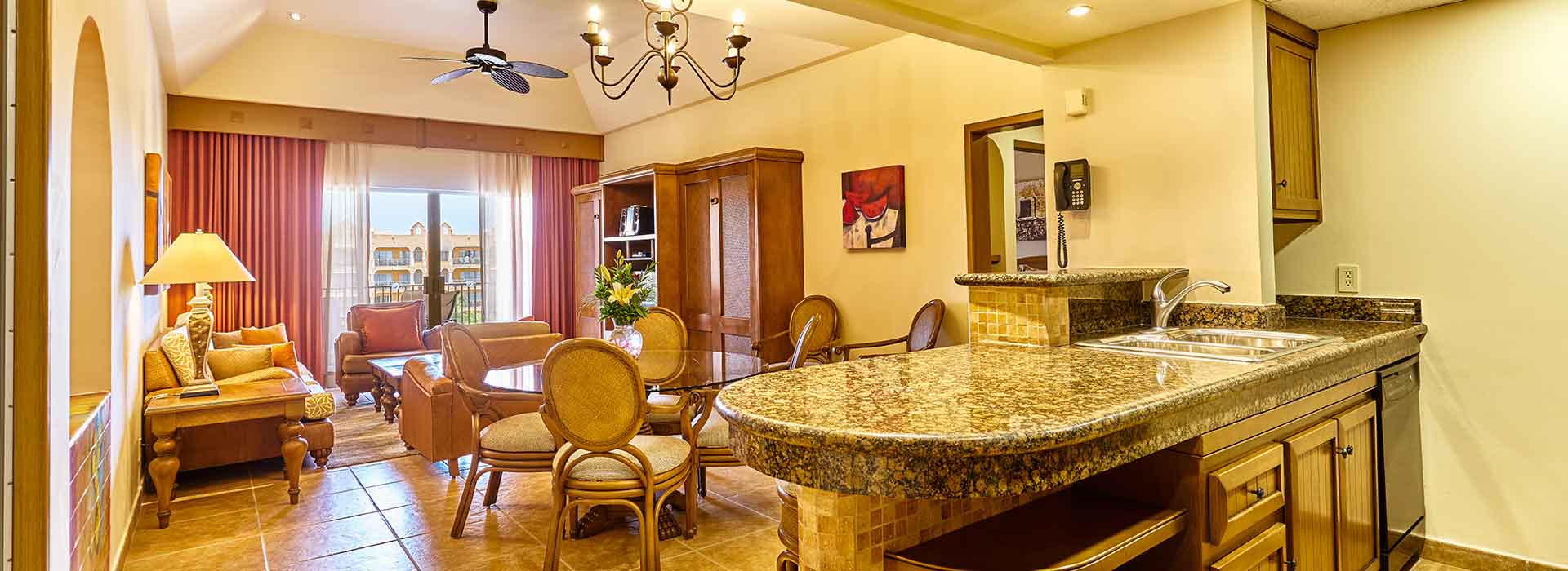 Ample suite in The Royal Haciendas Resort