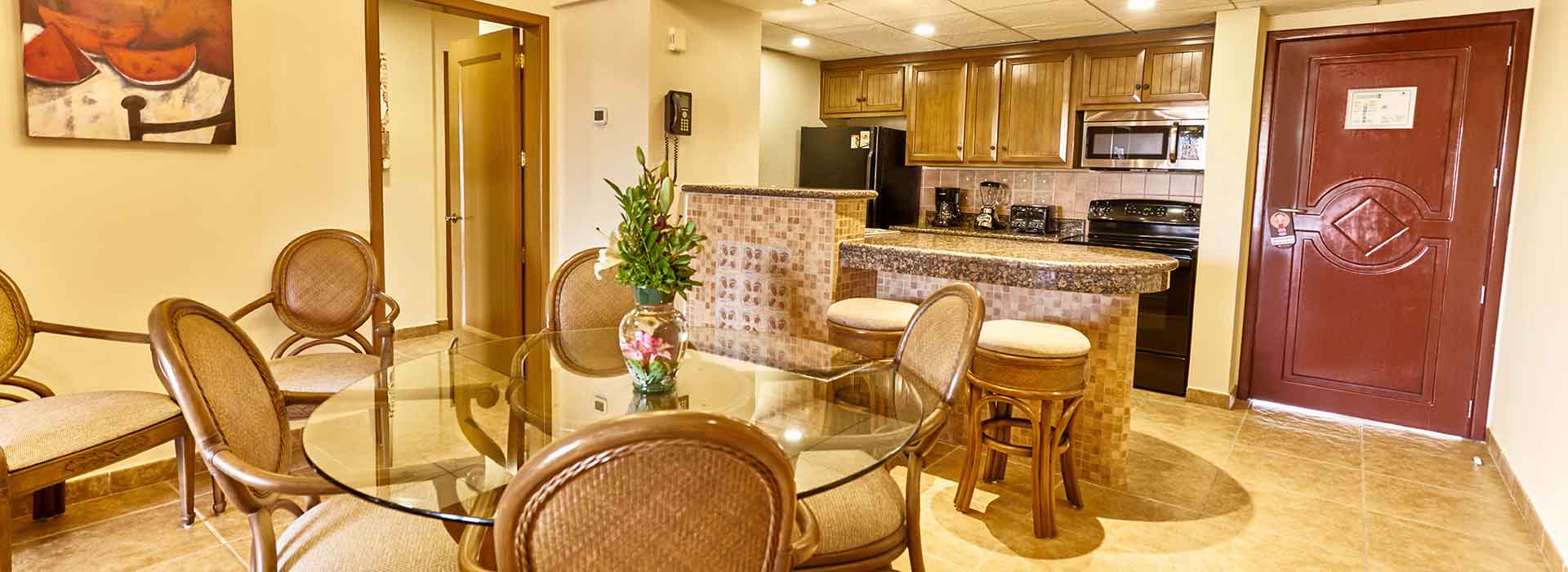 The Royal Haciendas suite with kitchen